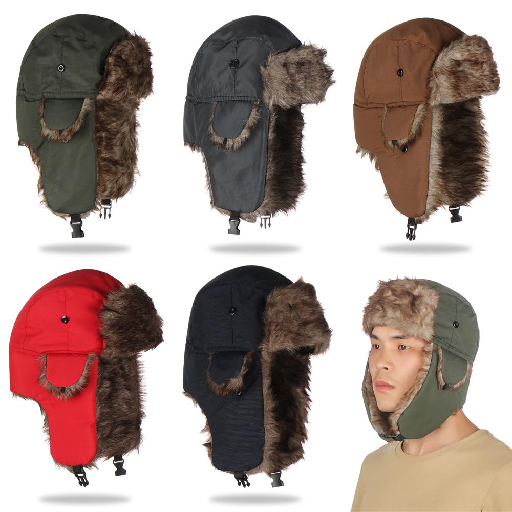 Trapper Hat Ear Flap - Casquette d'hiver de haute qualité avec