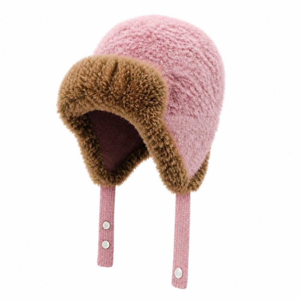 Trapper Hat Ear Flap - Chapeau de pêcheur unisexe en polyester
