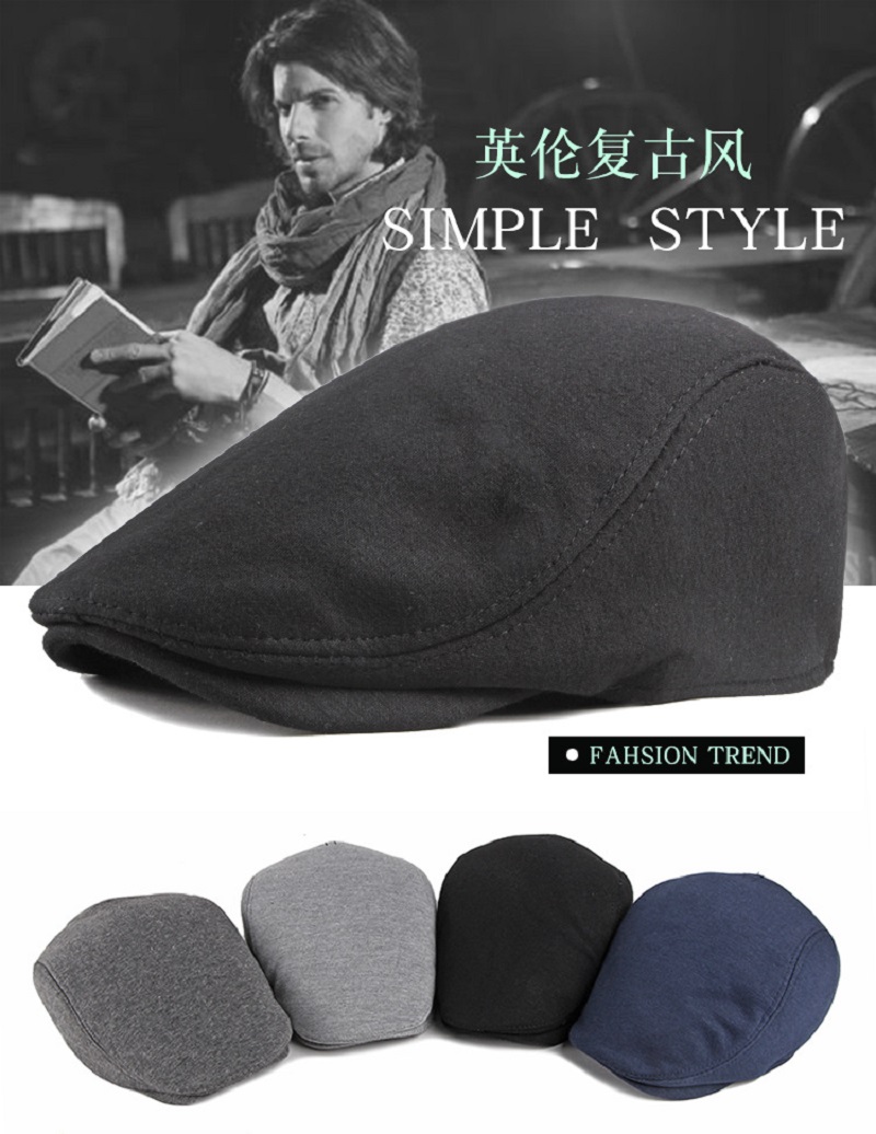 Casquette plate Newsboy en lai - Dad Hat Cotton avis et prix